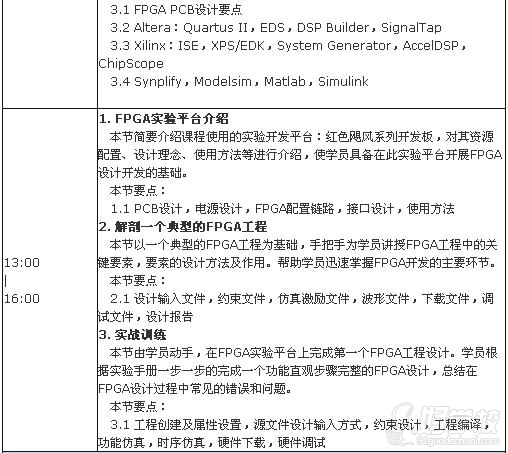 FPGA培训_FPGA培训_培训机构
