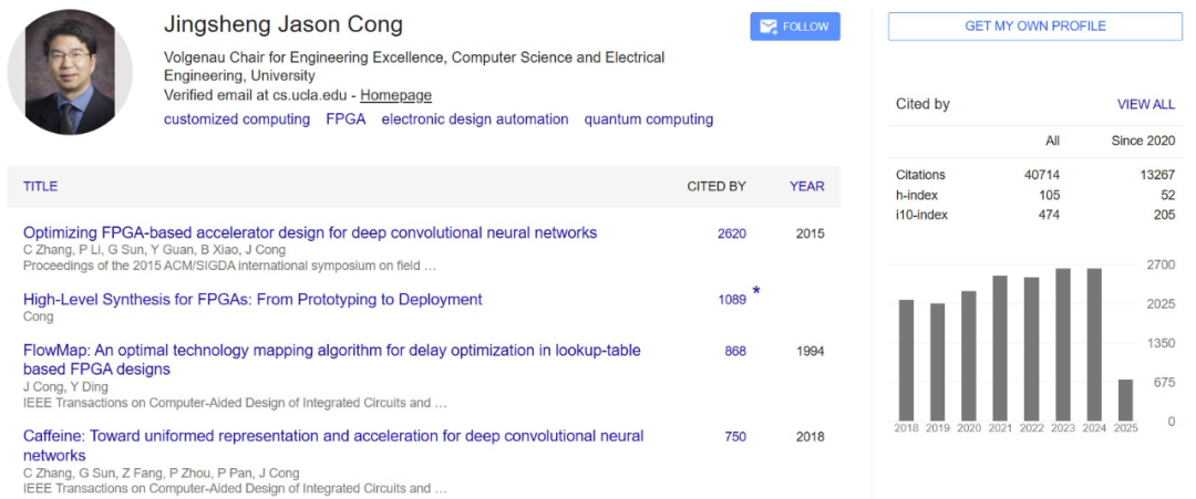 fpga基础_ACM计算突破奖 丛京生 FPGA 可定制计算