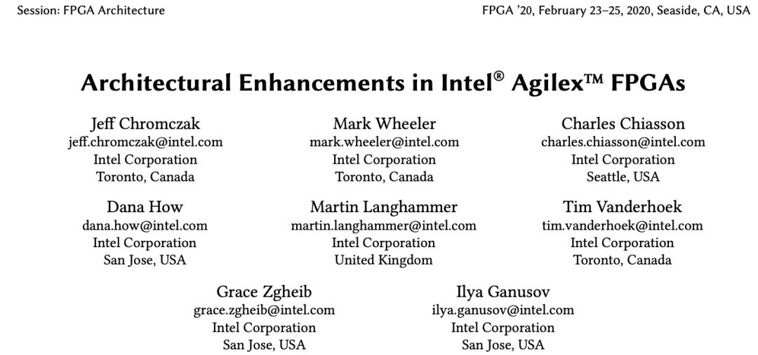 FPGA基础知识_Agilex FPGA架构创新_英特尔10纳米FPGA性能提升