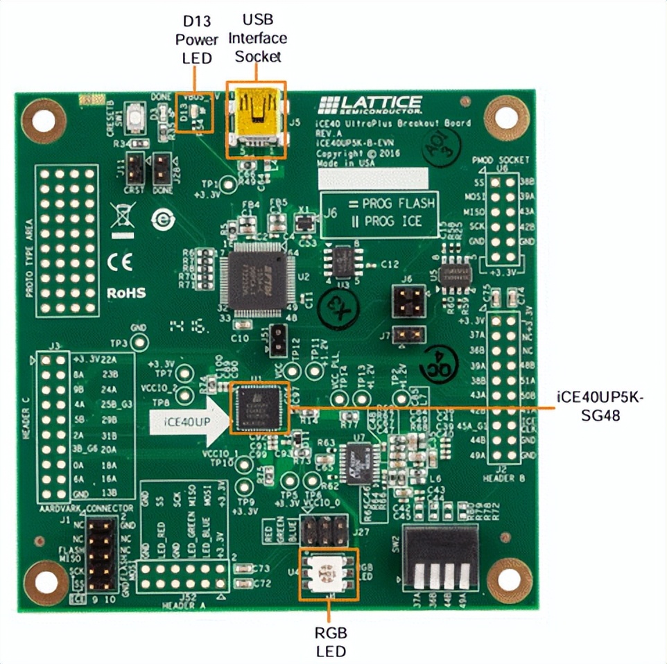 Lattice iCE40 UltraPlus 开发板入门教程_基于APIO的Linux开发_fpga基础